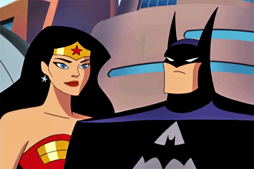 gif justice league cartoon