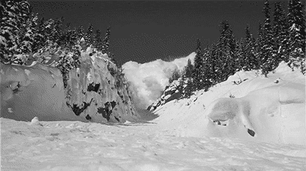 Image result for avalanche gif