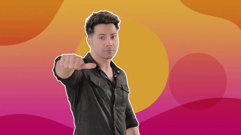 Well Done Thumbs Up GIF by Varun Dhawan