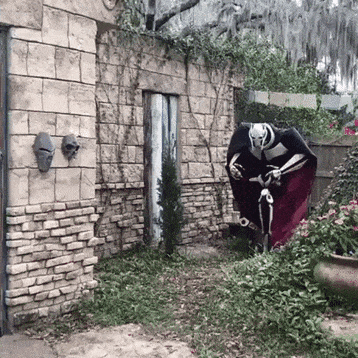 General grievous cosplay in wow gifs