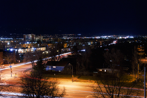 Night City GIF Background