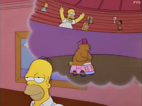 Homer Simpson Ballet Find And Share On Giphy