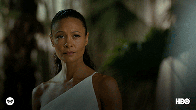 Thandie Newton Who The Fuck Are You GIF by Westworld HBO - Find & Share on GIPHY