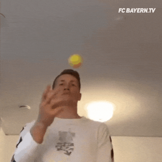 Loading Juggle GIF by FC Bayern Munich Find & Share on GIPHY