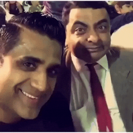 Best ever Mr Bean cosplay in funny gifs