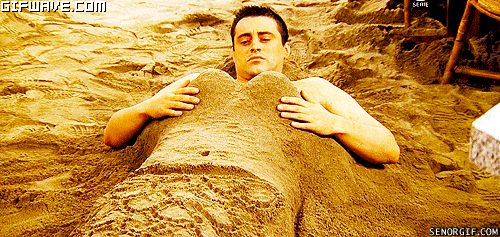 sand friends boobs joey tribbiani