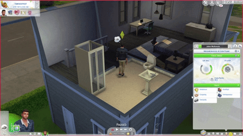 My game can't decide if my sim is good or bad when I reach maximum ...