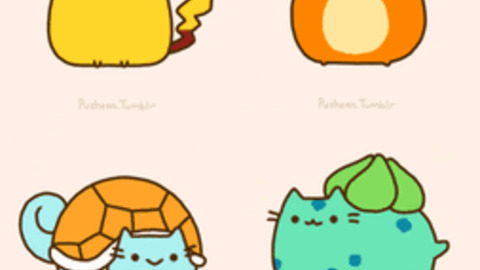 pusheen yellow