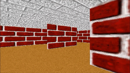 old maze screensaver