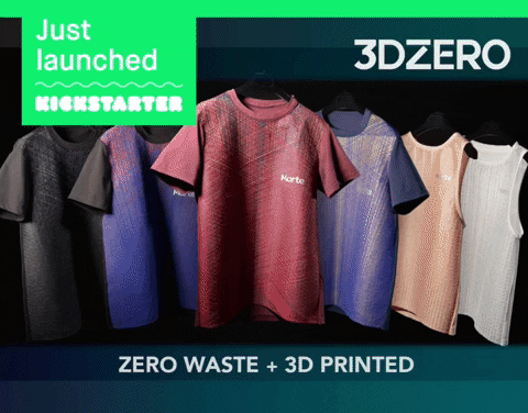 Textiles 3d printing - Tshirt - Marte