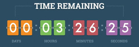 GIIF of countdown timer