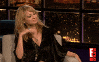 A women doing a hair flip