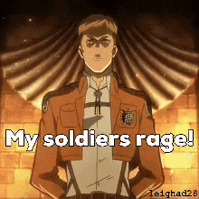 Erwin Smith's "My Soldiers, Rage" Speech