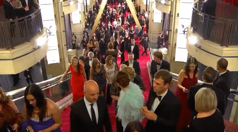 The Oscars red carpet steps oscars 2016 b roll