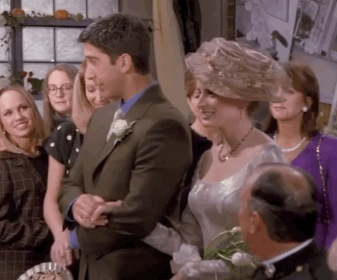 Un mariage sur la série TV F.R.I.E.N.D.S, ça vous dit ? – La fille