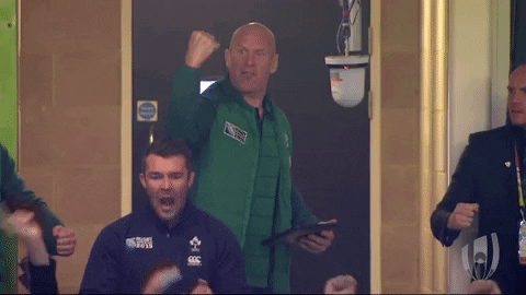 Ireland Rugby Sport GIF by Rugby World Cup