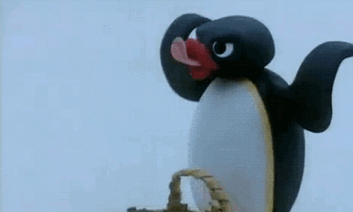 reactions ineedthisforreactions pingu tongue out raspberries