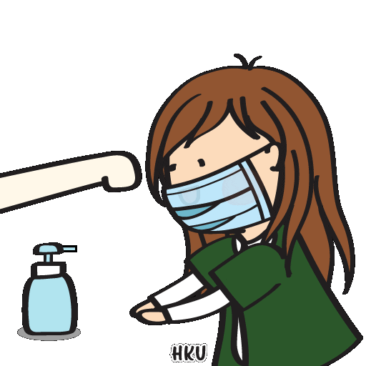 Hygiene Washhands Sticker by The University of Hong Kong for iOS