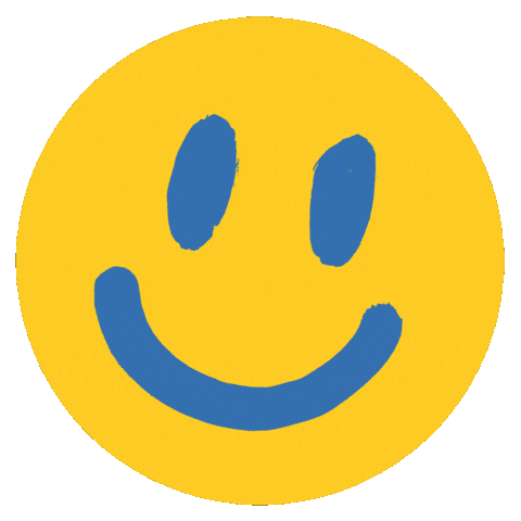 Smiley Face Smile Sticker by Neighborhood Goods for iOS & Android | GIPHY