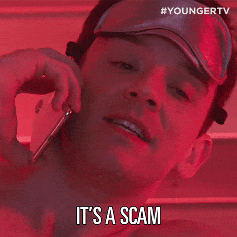 Scamsters watch out