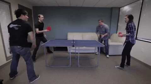 mid size table tennis table