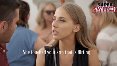 Olga Flirting GIF by The Super Switch