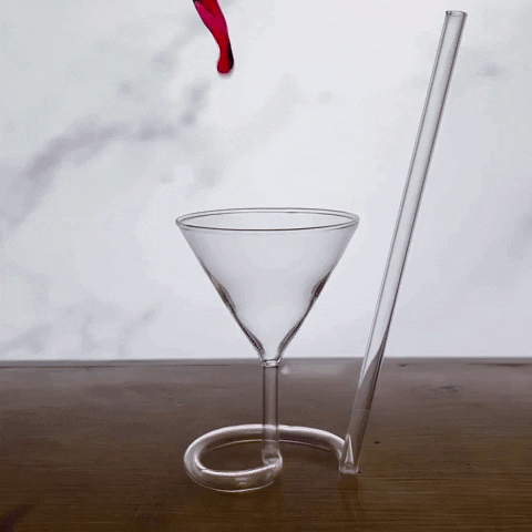 TwistSlurp - Creative Screw Spiral Straw Molecular Cocktail Glass – Twistory