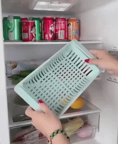 Organizador de geladeira Ajustável