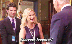 Nervous Parks And Recreation GIF