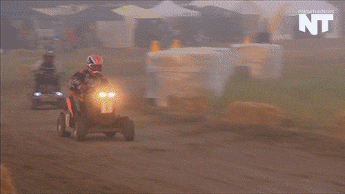 Lawnmower Racing GIFs - Find & Share on GIPHY