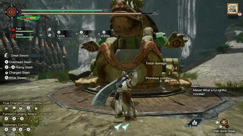 MH Rise Great Sword Combo