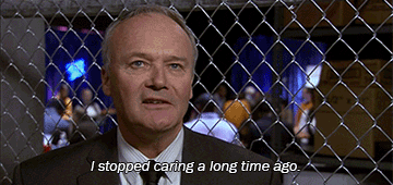 Creed Bratton I stopped caring a long time ago the office gif