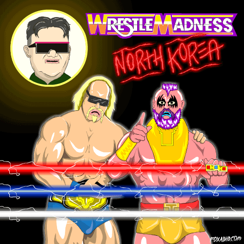 Wrestling GIF by HuffPost Find & Share on GIPHY