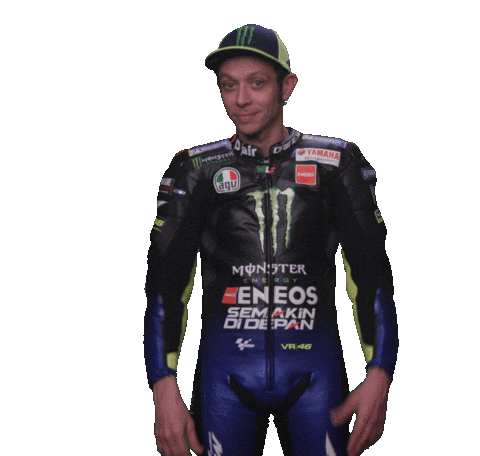 Scared Valentino Rossi Sticker by MotoGP for iOS & Android | GIPHY