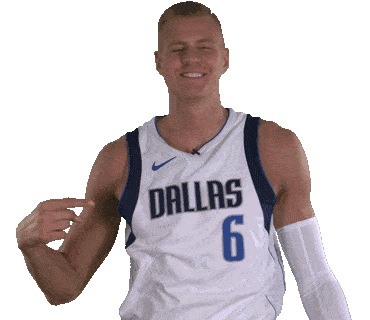 Kristaps Porzingis Nba Sticker by Dallas Mavericks for iOS ...