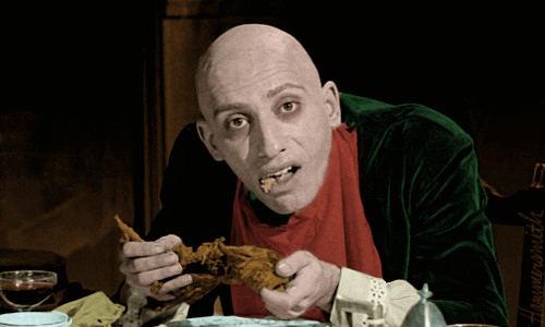 horror eating hungry thanksgiving rhett hammersmith