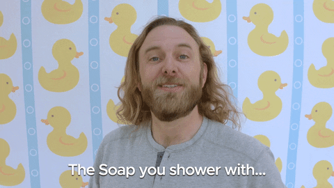 Dr. Squatch animated GIF about the soap you shower with