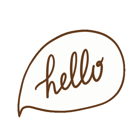Cartoon Hello Sticker by Tania S. for iOS & Android | GIPHY