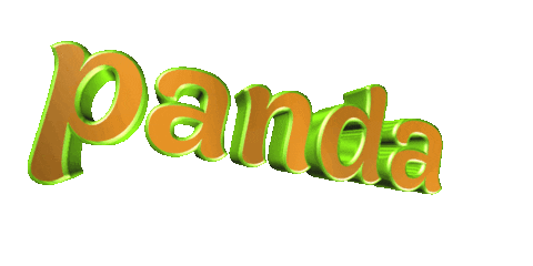 panda text art copy and paste
