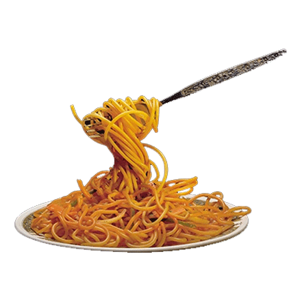 Print Spaghetti Sticker by Paul Smith for iOS & Android | GIPHY