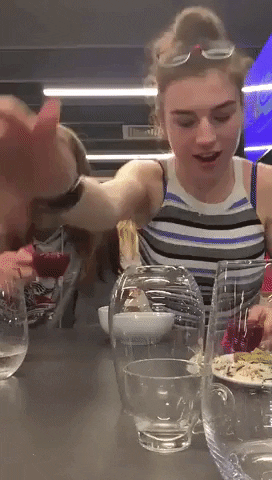 Drinking cranberry juice in fail gifs