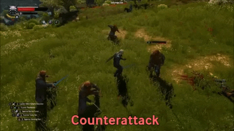 how to counterattack witcher 3