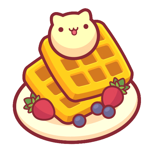 Ice Cream Waffle Sticker by Piffle for iOS & Android GIPHY