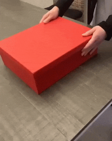 How to gift wrap in wow gifs