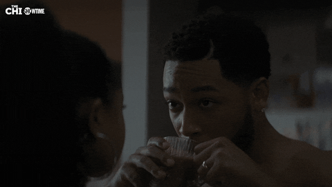 Jacob Latimore Sips Tea GIF by The Chi