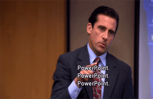 powerpoint animated gif in design mode