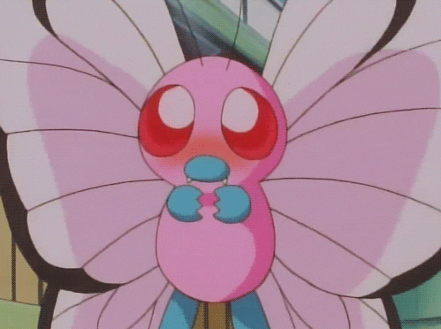 Image result for blushing gif pokemon