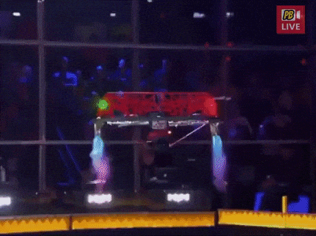 The robot fight in wow gifs