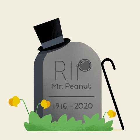 Mr Peanut Rip GIF by Bare Tree Media - Find & Share on GIPHY