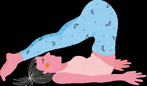 Yoga fitness workout lady